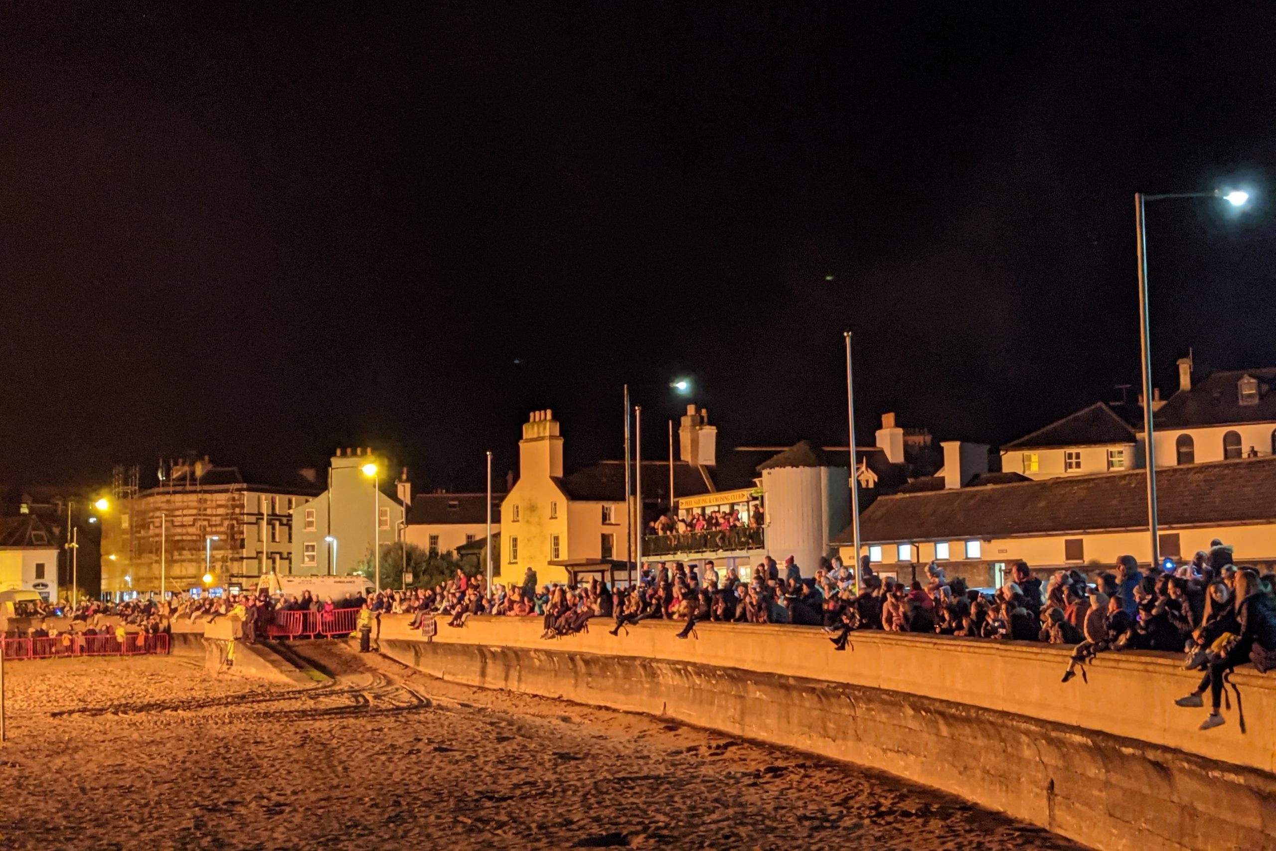 Peel Commissioners' Firework display and preparations