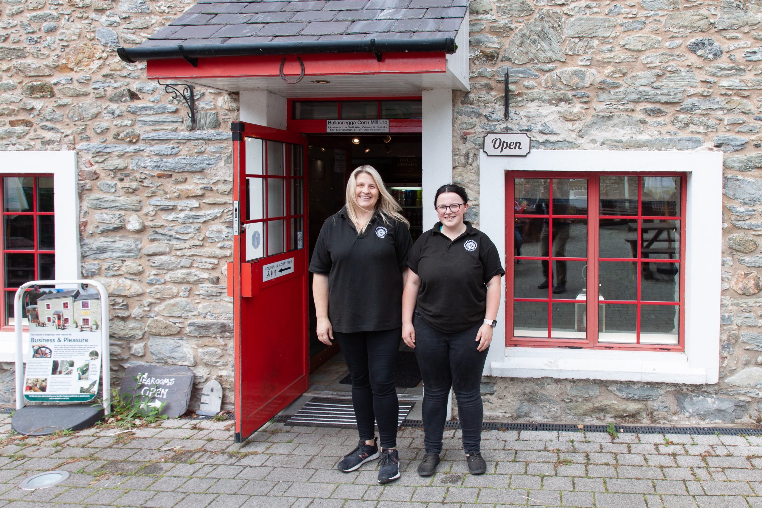 The Corn Mill Tea Room and Restaurant Wheel Hill, Mines Road, Laxey IM4 7NL