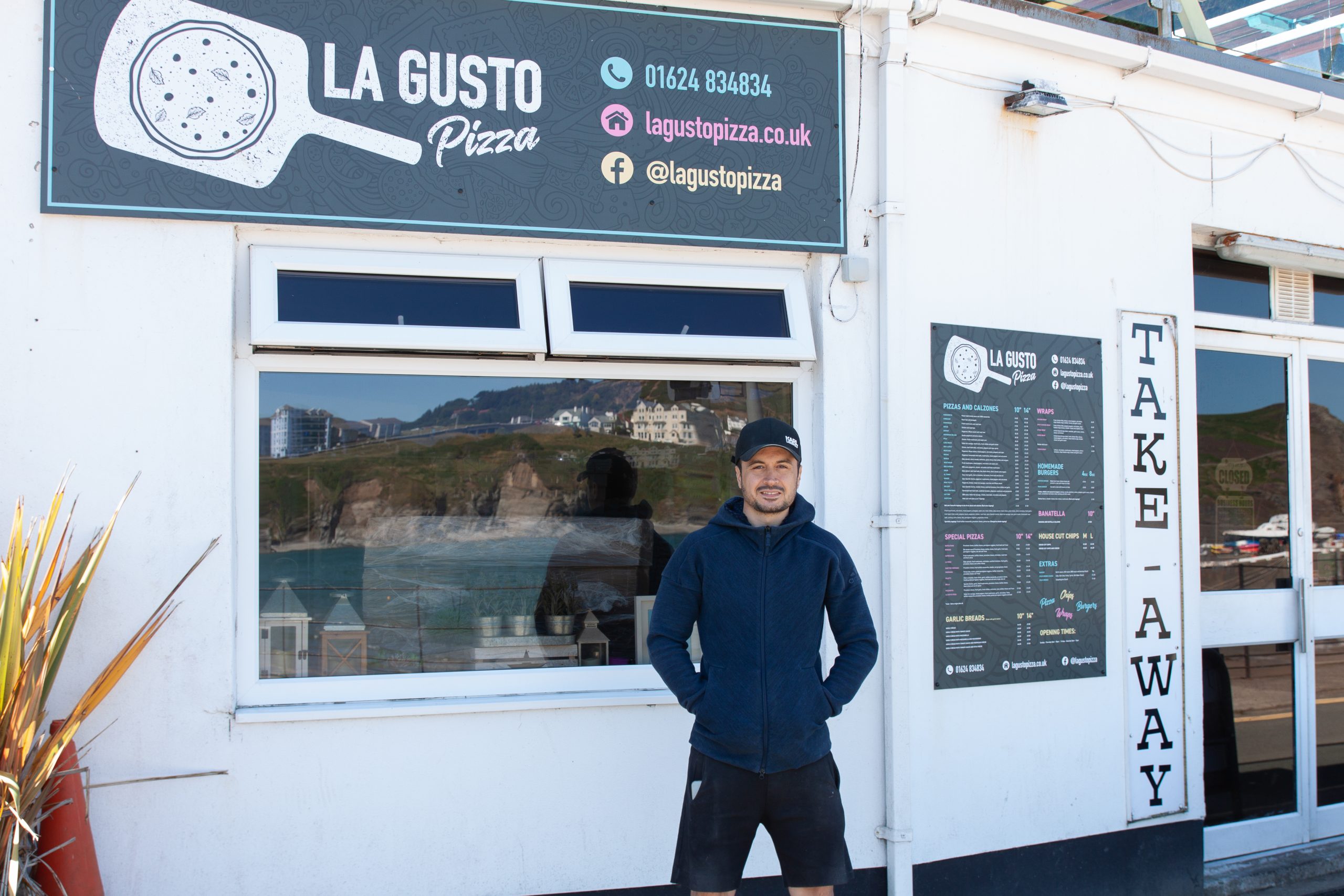La Gusto Pizza, Lower Promenade, Port Erin