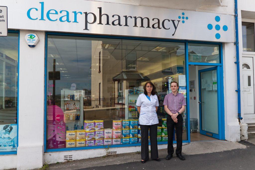Clear Pharmacy Helmshore House, Bay View Road, Port St Mary IM9 5AG