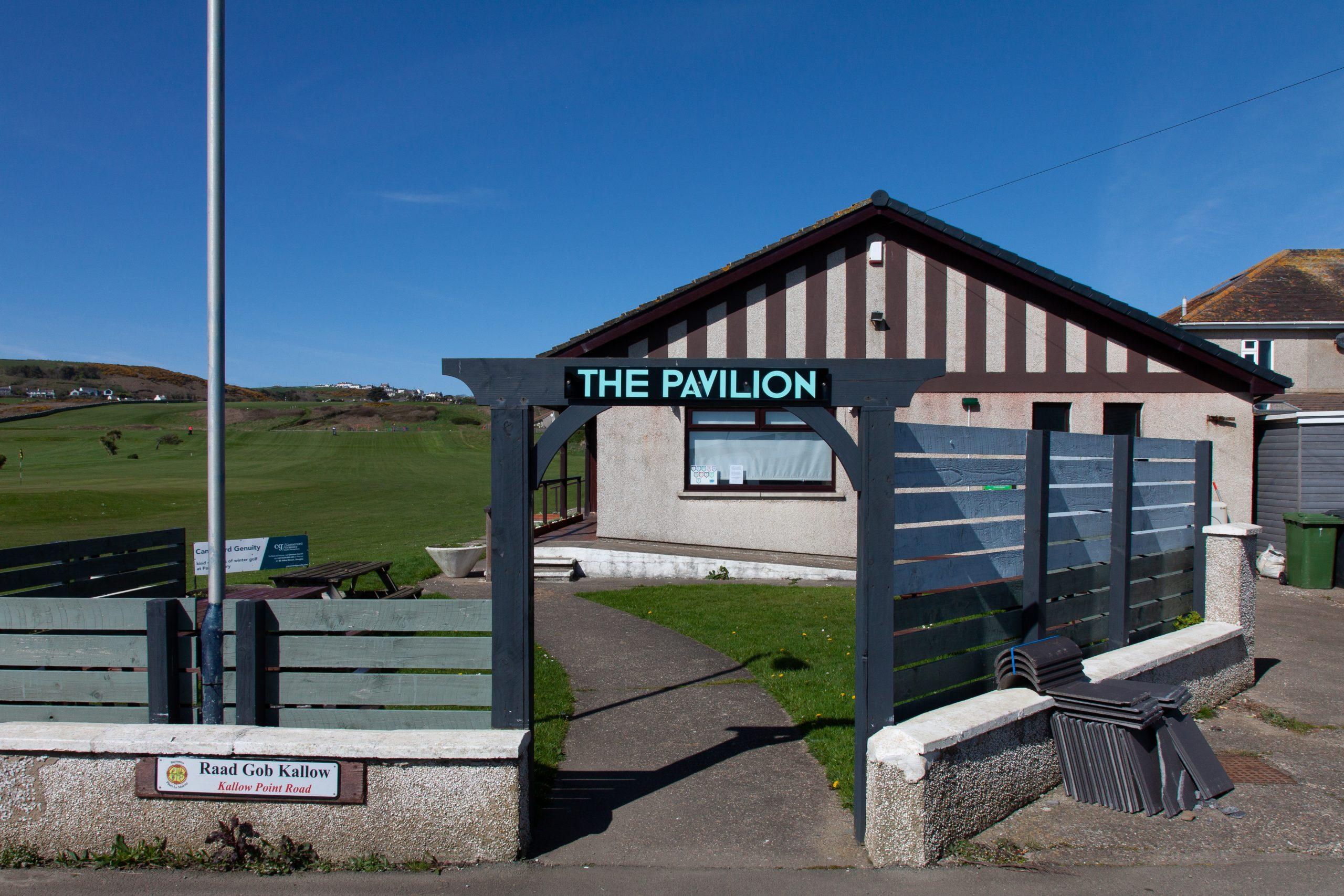 Pavilion (closed) and Golf Club