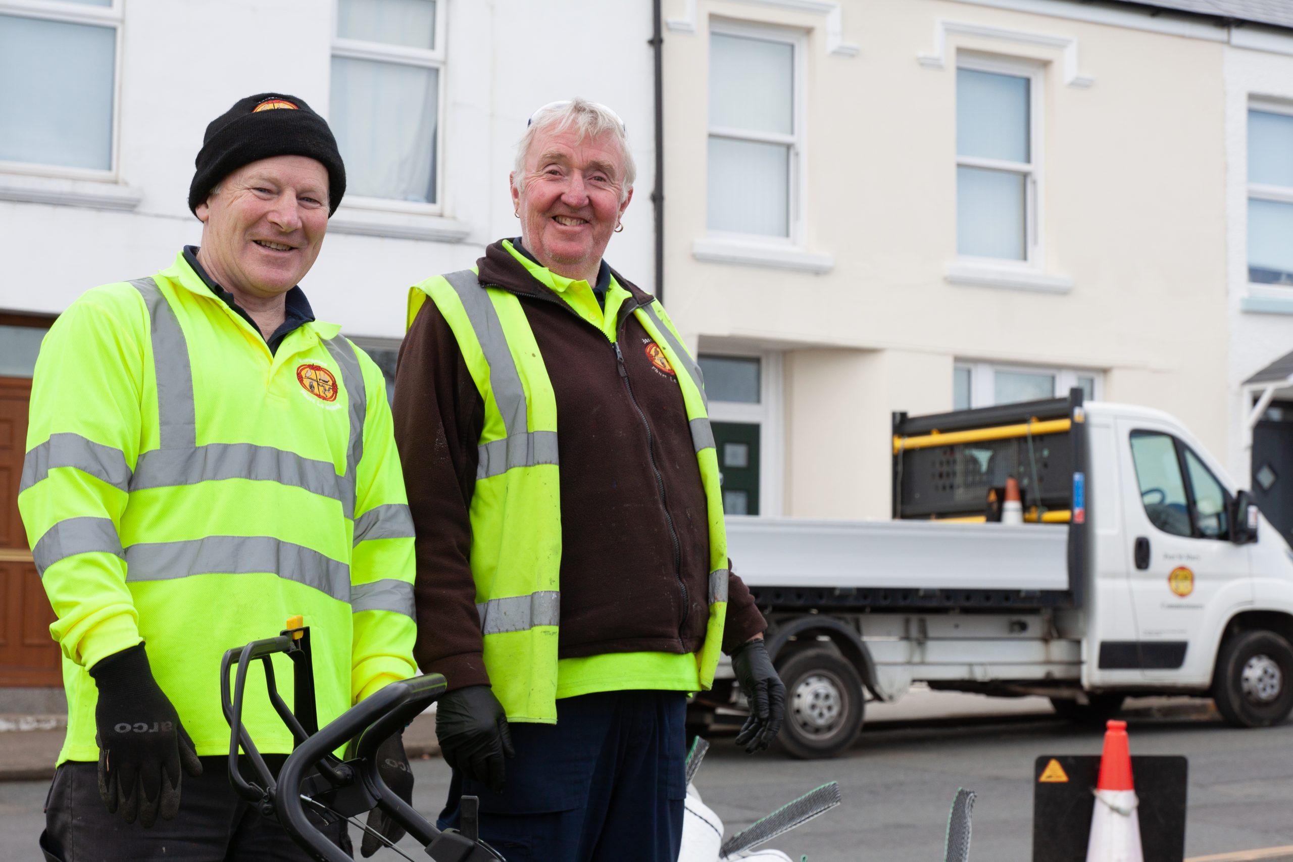 Port St Mary Commissioners - Martin Booth, Mike Kinvig