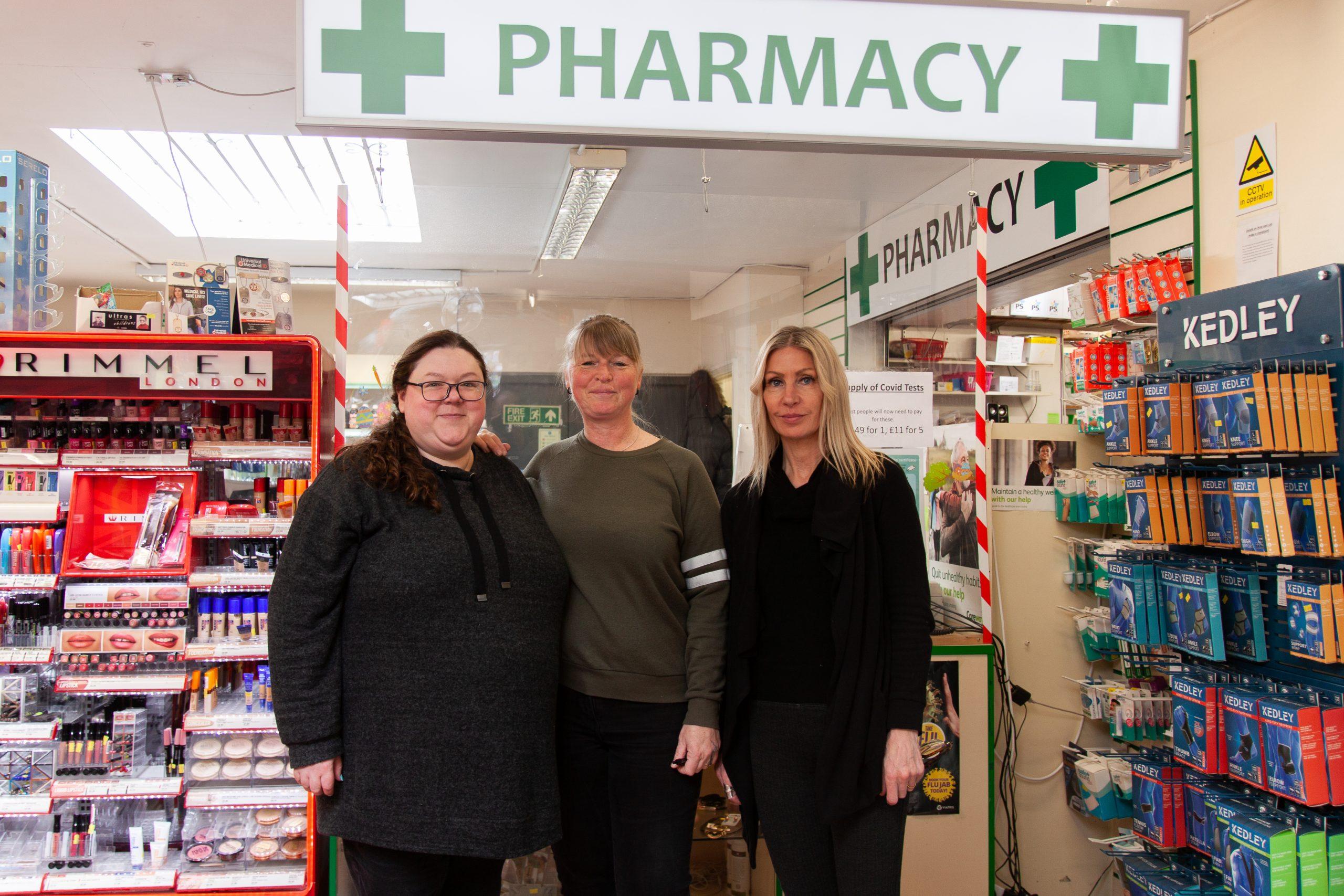 Costain Pharmacy-2 Helen Baker, Ruth Wardle, Rebecca Halliday