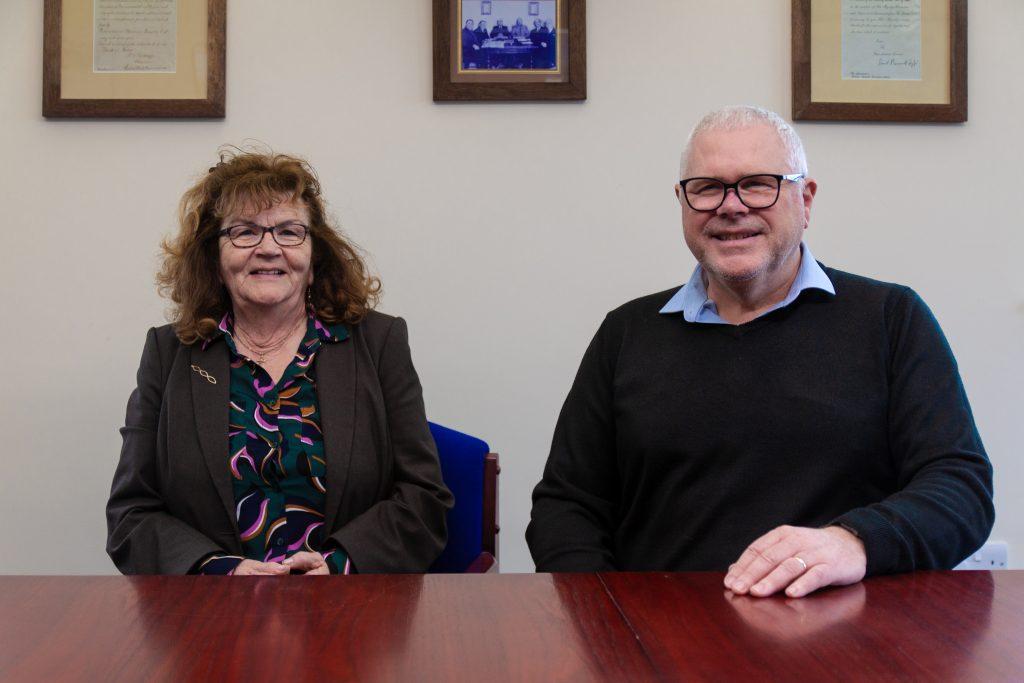 Malew Commissioners - Pauline Faragher & Barry Powell